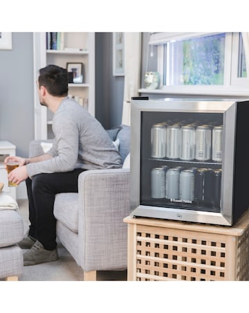 Russell Hobbs RHGWC3SS-C-LCK Beverage Cooler with Lock - Stainless Steel