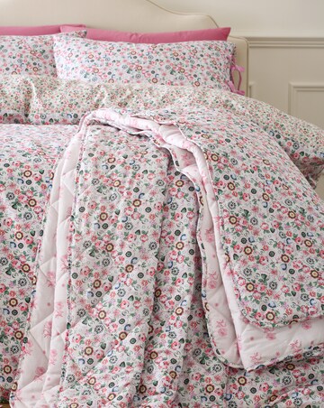 Cath Kidston Pearly Queen Ditsy 100% Cotton Bedspread