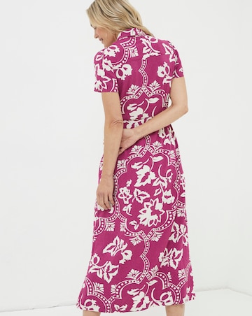 FatFace Aster Floral Midi Dress