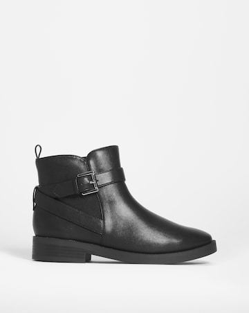 Bethany Basic Buckle Boot - Extra Wide Fit (EEE)