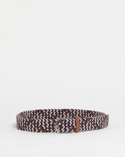 Comfort Stretch Belt - Navy