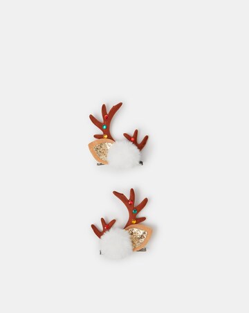 Accessorize Christmas Reindeer Hair Clip