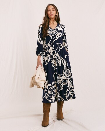 Julipa Printed Jersey Midi Dress