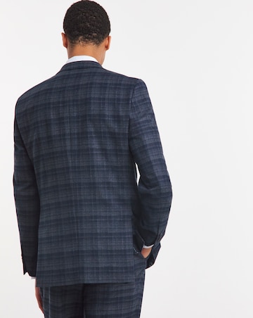 Warm Handle Check Suit Jacket