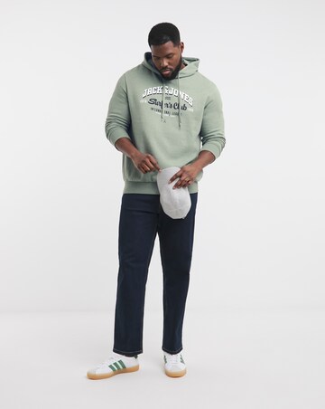 Jack & Jones Logo Hoodie - Green