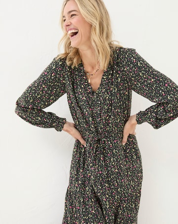 FatFace Dahlia Ditsy Marks Maxi Dress