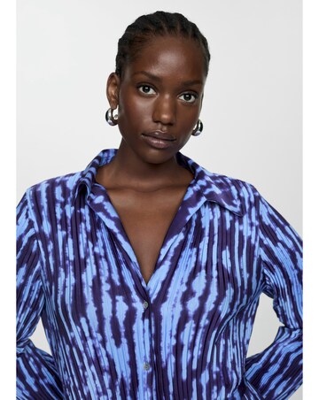 Mango Thea Tie Dye Shirt Dress