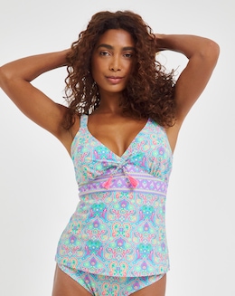 Joe Browns Paradise Cove Non Wired Tankini Top Multi