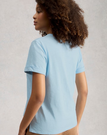White Stuff Gina Embroidered Tee