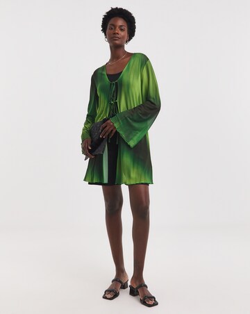 Printed Mesh Cover Up