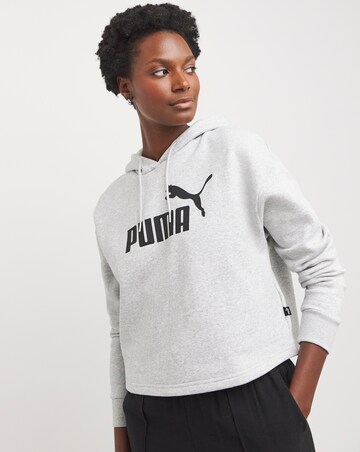 PUMA Essentials Cropped Logo Hoodie