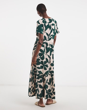 Soft Touch Notch Neck Maxi Dress