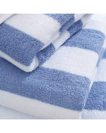 Bianca Reversible Stripe Jacquard Towels