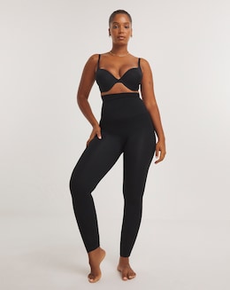 MAGISCULPT Firm Control Ankle Length High Waist Shapewear Leggings - Black