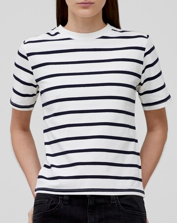French Connection Rallie Cotton Stripe Tee