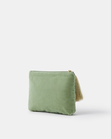 Accessorize Love You Latte Velvet Pouch