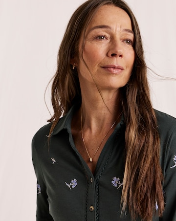 Julipa Embroidered Jersey Shirt