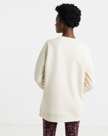 Snowdonia Ladies Longline Split Hem Sweatshirt