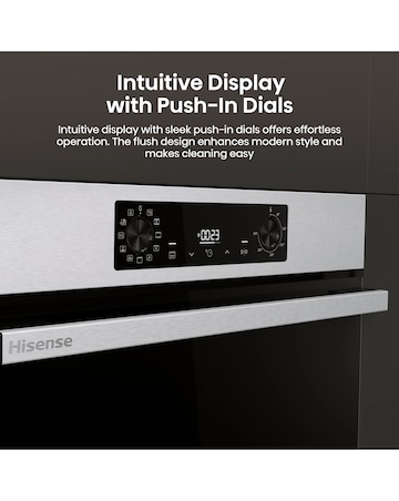Hisense Hi2 Built In Electric Plug & Play Oven - Stainless Steel