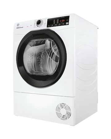 Hoover H-DRY 350 HRE C9TBE-80 9kg Condenser Tumble Dryer White + Install