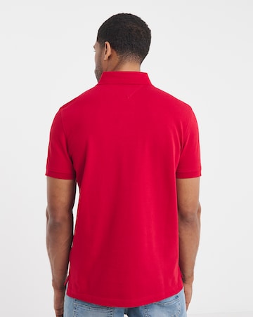 Tommy Hilfiger Short Sleeve 1985 Polo - Red