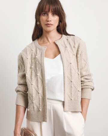 Joanna Hope Embellished Cardigan