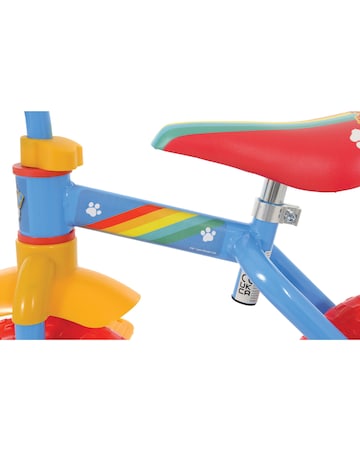 PAW Patrol 2-in-1 10 Inch Training Bike