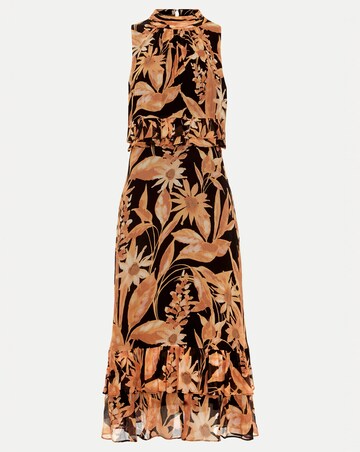 Phase Eight Alma Printed Double Layer Dress