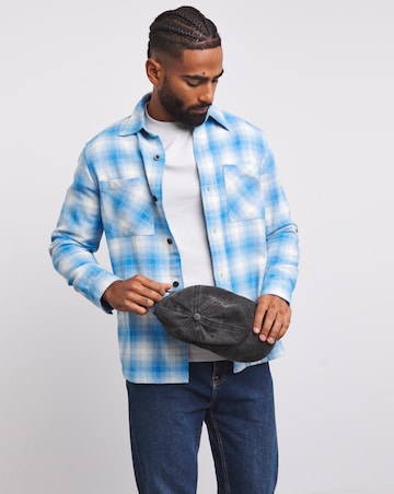 Double Pocket Flannel Check Shirt