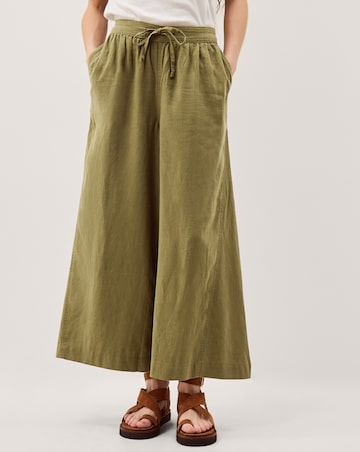 Monsoon Maisie Crop Wide Leg Trousers