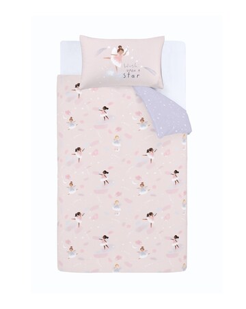 Catherine Lansfield Dancing Fairies Reversible Duvet Cover Set
