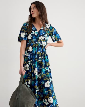 Seasalt Cornwall Chateaux Dress With Half Sleeve