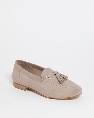 Suede Tassle Loafer EEE Fit
