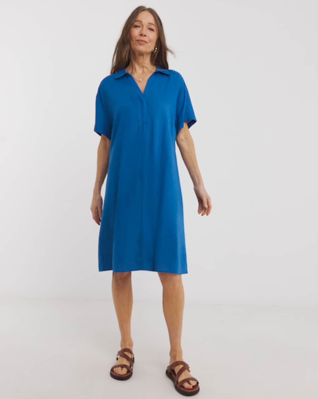 vintage blue velvet dress Sapphire Blue Silk Velvet Puff Sleeve Dress Glass Button & Lace Accents circa 1930s XS main image 1