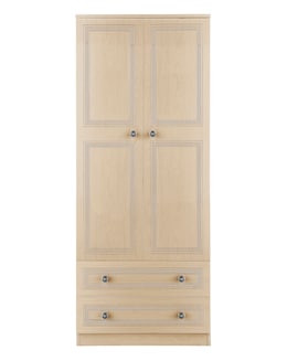 Richmond Ready Assembled 2 Door 2 Drawer Wardrobe
