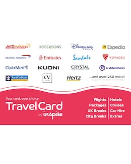 Inspire Travel &pound;50 Gift Card