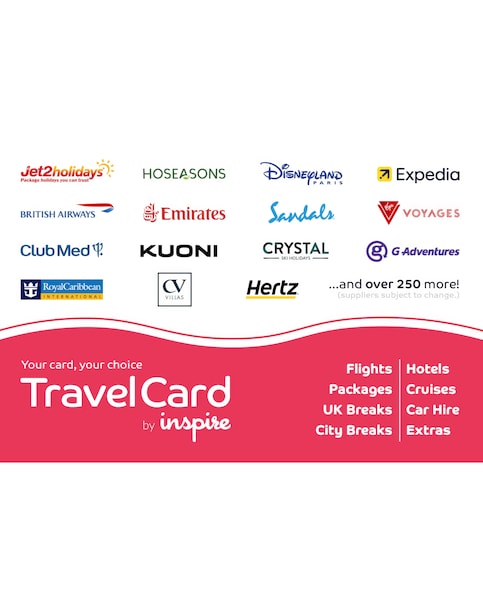 Inspire Travel #50 Gift Card