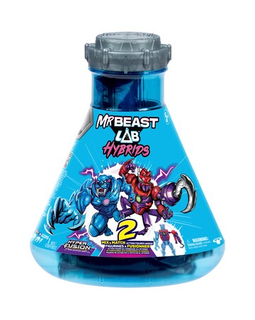 MrBeast Lab Hybrids Multipack Spider vs Energy Panther Figures