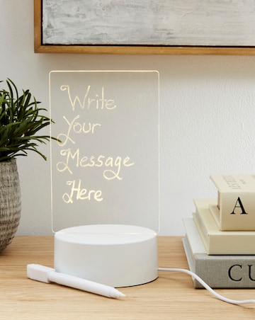 Light Up Memo Board