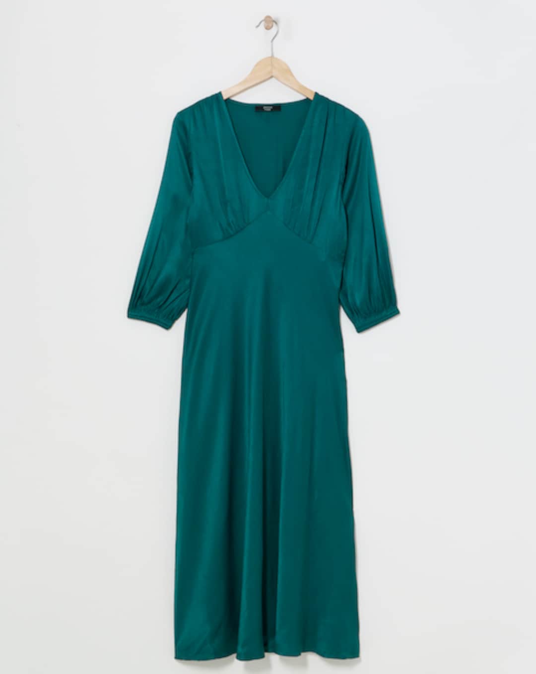 green trench dress Mid-Length Green Trench Dress - Burberry - Women main image 0