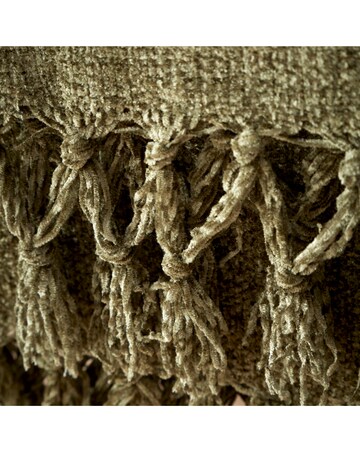 Catherine Lansfield Plain Chenille Throw