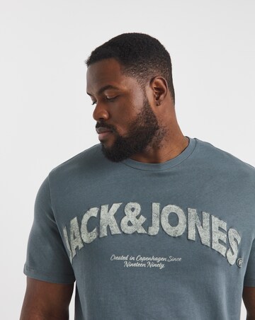 Jack & Jones Almeria Logo T-Shirt - Black