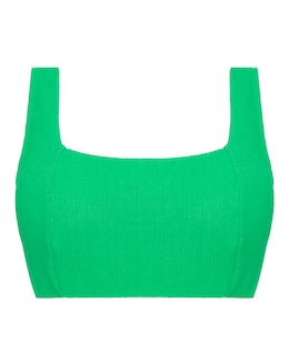 Mix and Match Crinkle Square Neck Bikini Top