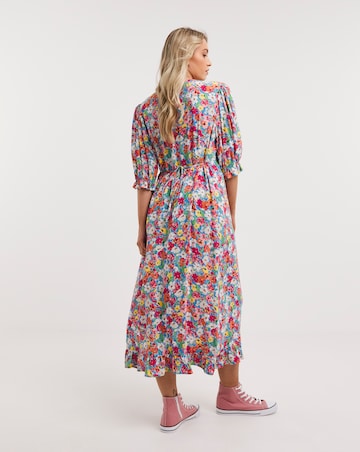 Nobody's Child Delilah Floral Midi Dress