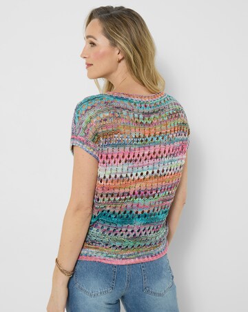 Joe Browns Clara Open Knit Sleeveless Jumper