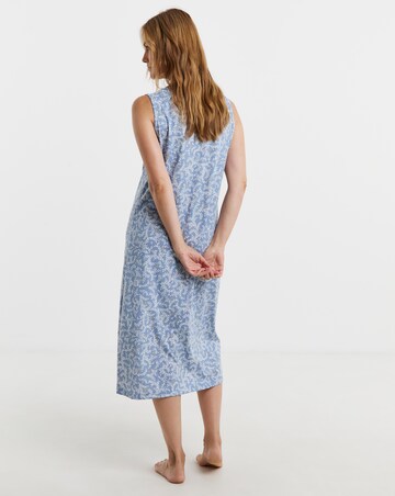 JD Williams (2 Pack) Value Midi Nighties Leaf Print