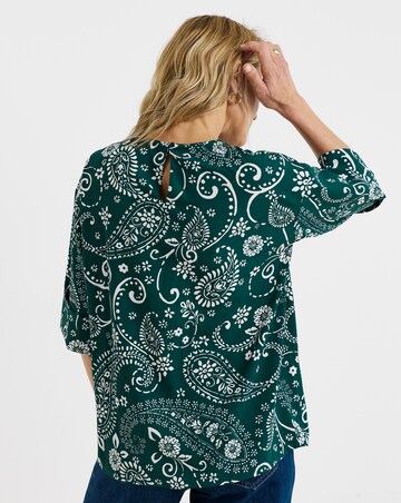 Half Sleeve Boxy Top