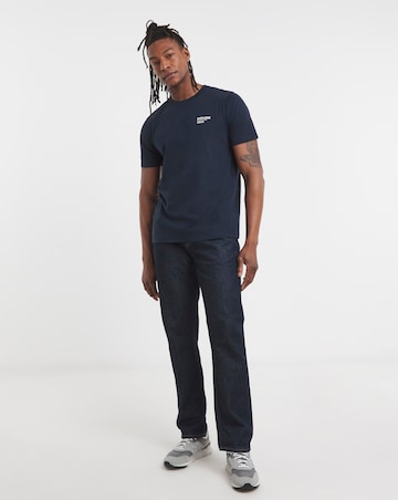 Kyoto Graphic T-Shirt- Navy