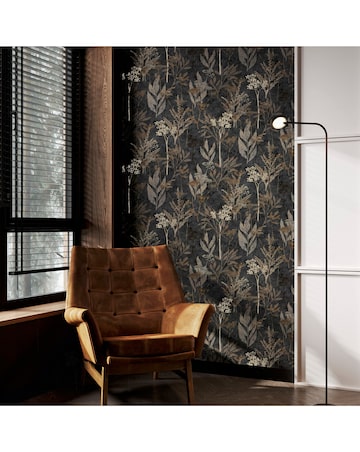 Superfresco Easy Solstice Black Gold Wallpaper