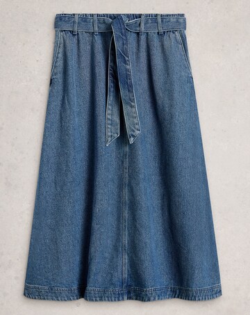 White Stuff Lexi Denim Midi Skirt